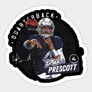 Dak Prescott Dallas Dots Sticker